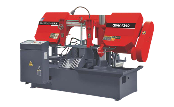 阜沙镇GWK4240数控双柱卧式带锯床