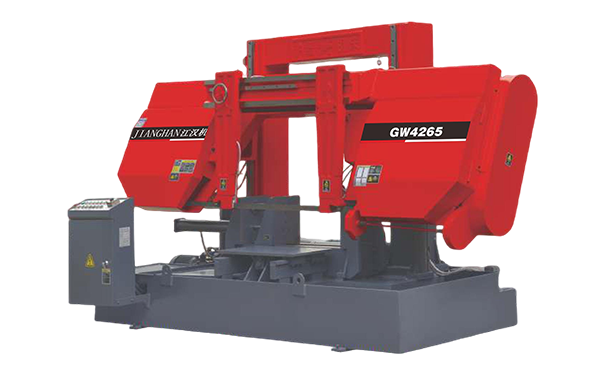 阜沙镇GW4265双柱龙门卧式带锯床