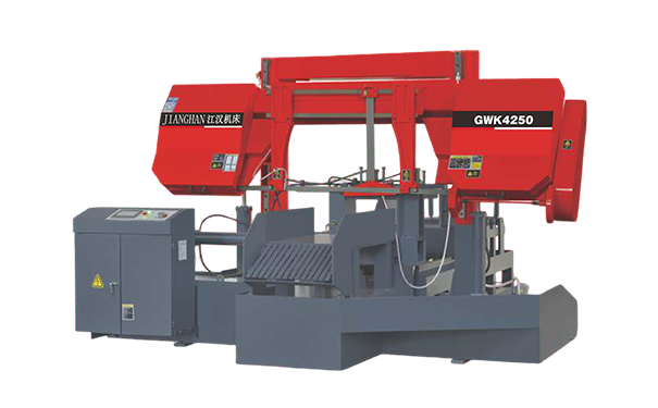 阜沙镇GWK4250数控双柱龙门卧式带锯床