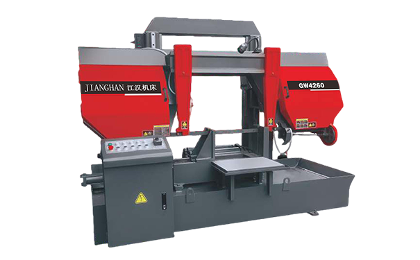 阜沙镇GW4260双柱龙门卧式带锯床