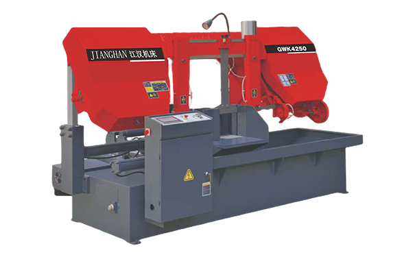 阜沙镇GWK4250数控双柱卧式带锯床