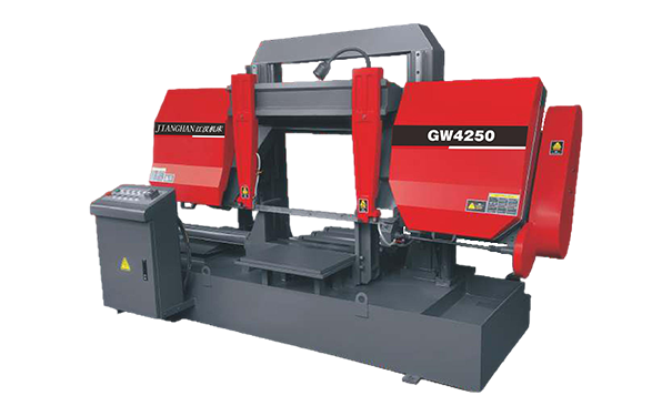 阜沙镇GW4250双柱龙门卧式带锯床