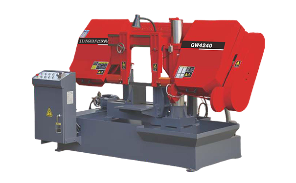 阜沙镇GW4240双柱卧式带锯床