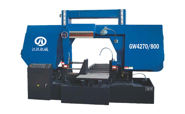 阜沙镇GW4270/800双柱龙门卧式带锯床
